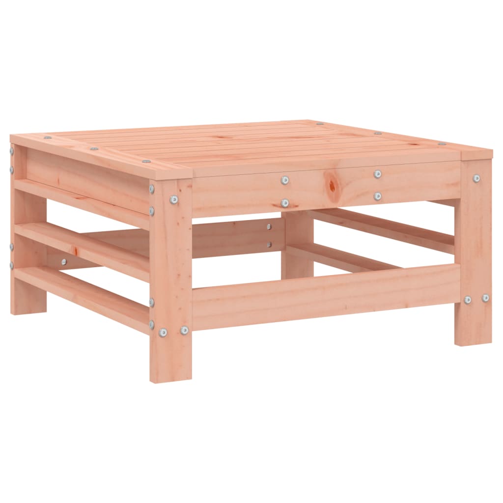 vidaXL Gartenhocker mit Kissen Massivholz Douglasie