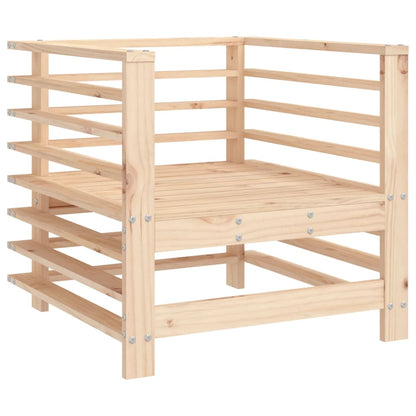 vidaXL Chaises de jardin avec coussins 2 pcs Bois de pin massif