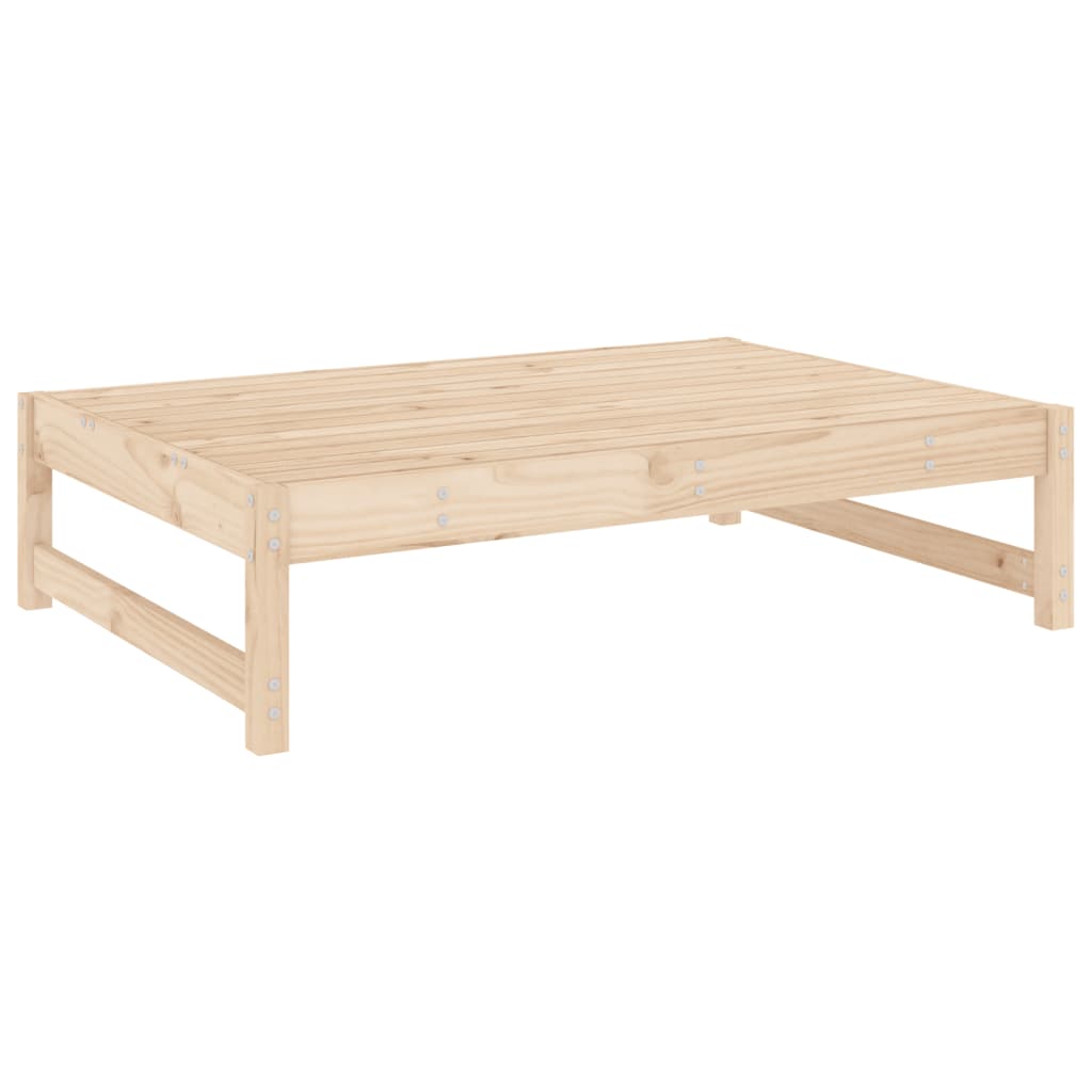 vidaXL Gartenhocker 120x80 cm Massivholz Kiefer