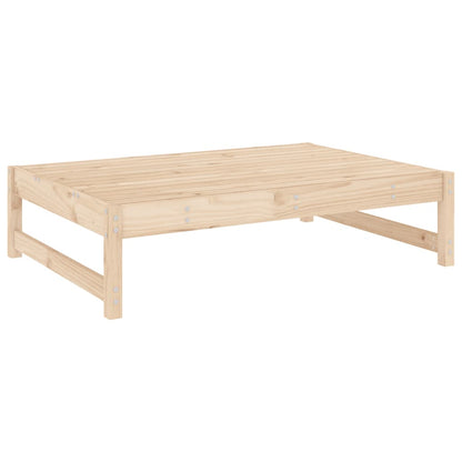 vidaXL Gartenhocker 120x80 cm Massivholz Kiefer