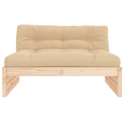 vidaXL Canapé central 120x80 cm en pin massif