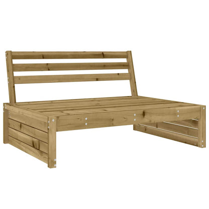 vidaXL Canapé central 120x80 cm Bois de pin imprégné