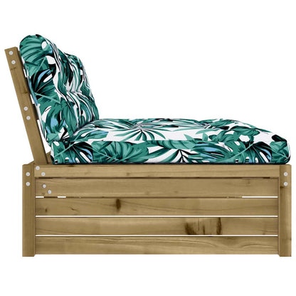 Mittelsofa 120x80 cm Kiefernholz Imprägniert