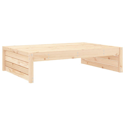vidaXL Tabouret de jardin 120x80 cm Bois de pin massif