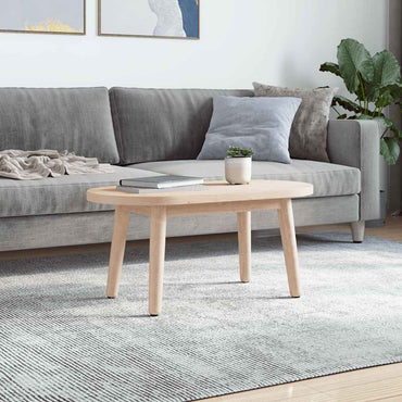 vidaXL Plateau de table 60x30x2,5 cm en pin massif Ovale