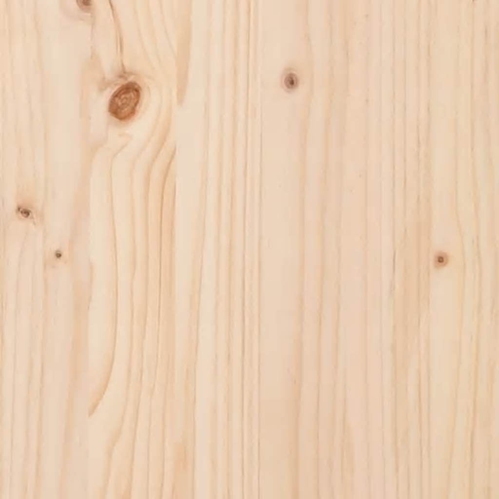 vidaXL Dessus de table 80x40x2,5 cm Bois de pin massif Ovale