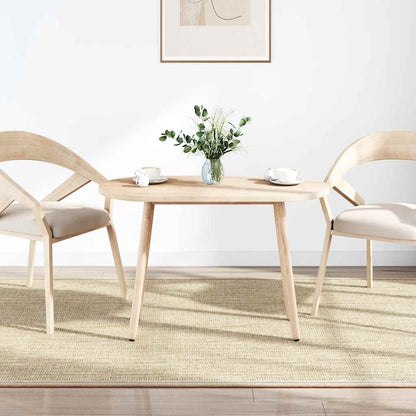 vidaXL Dessus de table 100x50x2,5 cm Bois de pin massif Oval