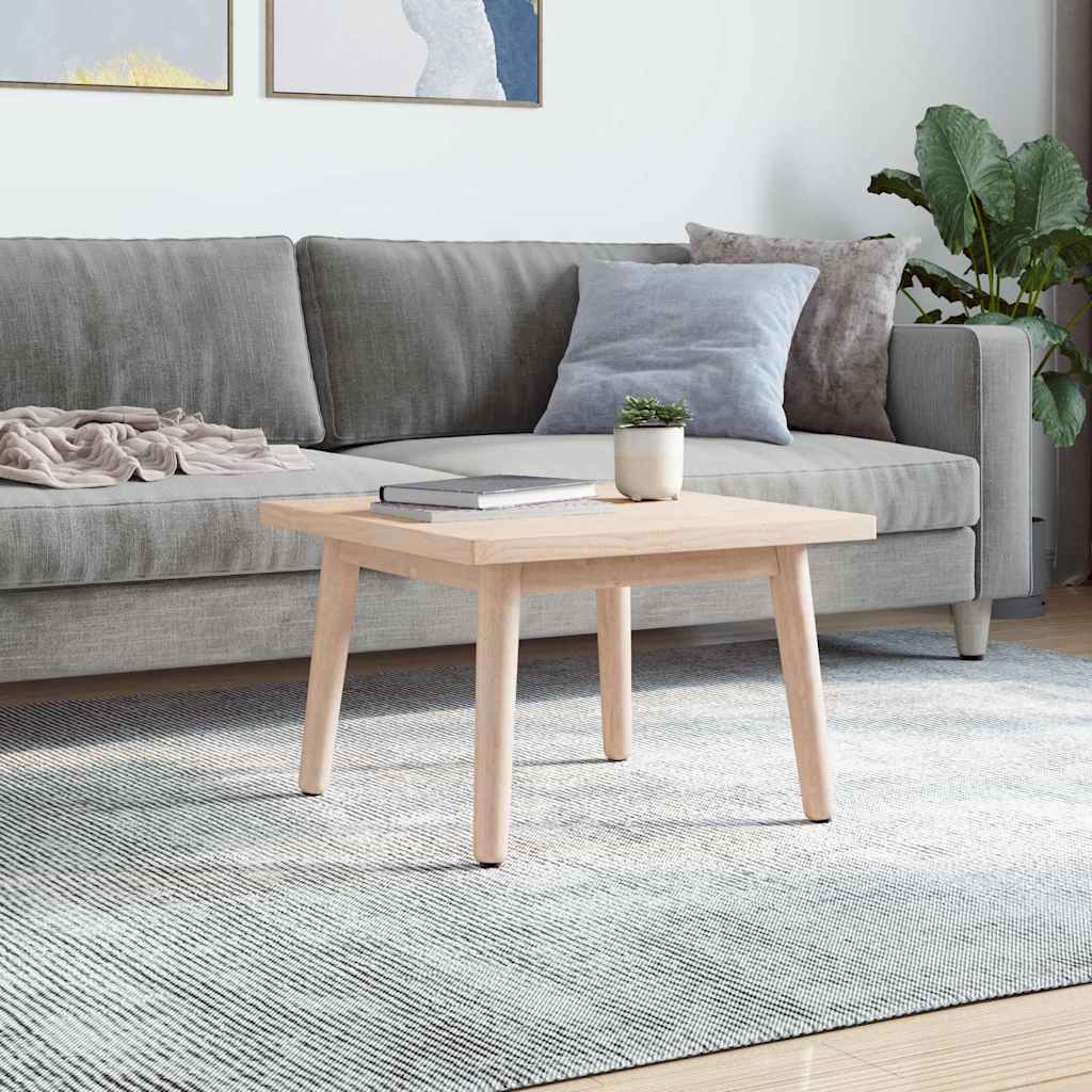 vidaXL Plateau de table 60x60x2,5 cm, pin massif, carré
