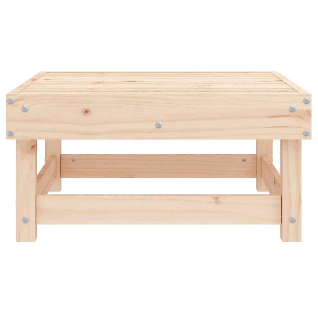 vidaXL Gartenhocker Massivholz Kiefer