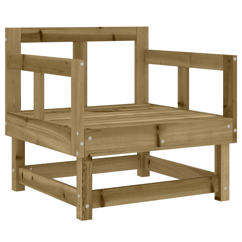 vidaXL Gartenstühle 2 Stk. Kiefernholz Imprägniert