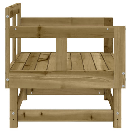 vidaXL Gartenstühle 2 Stk. Kiefernholz Imprägniert