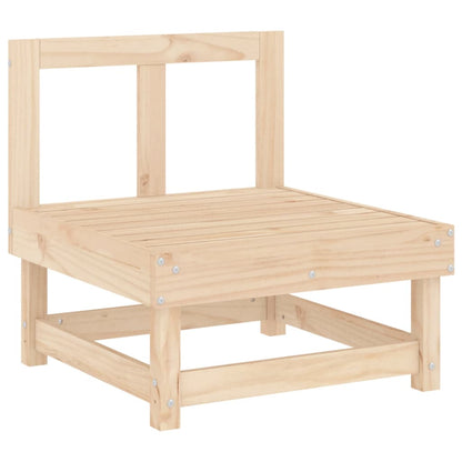 vidaXL Salon de jardin 3 pcs en bois de pin massif