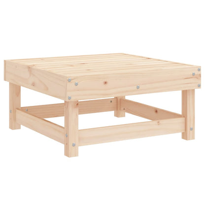 vidaXL Salon de jardin 3 pcs en bois de pin massif