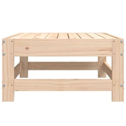 vidaXL Tabouret de jardin en pin massif