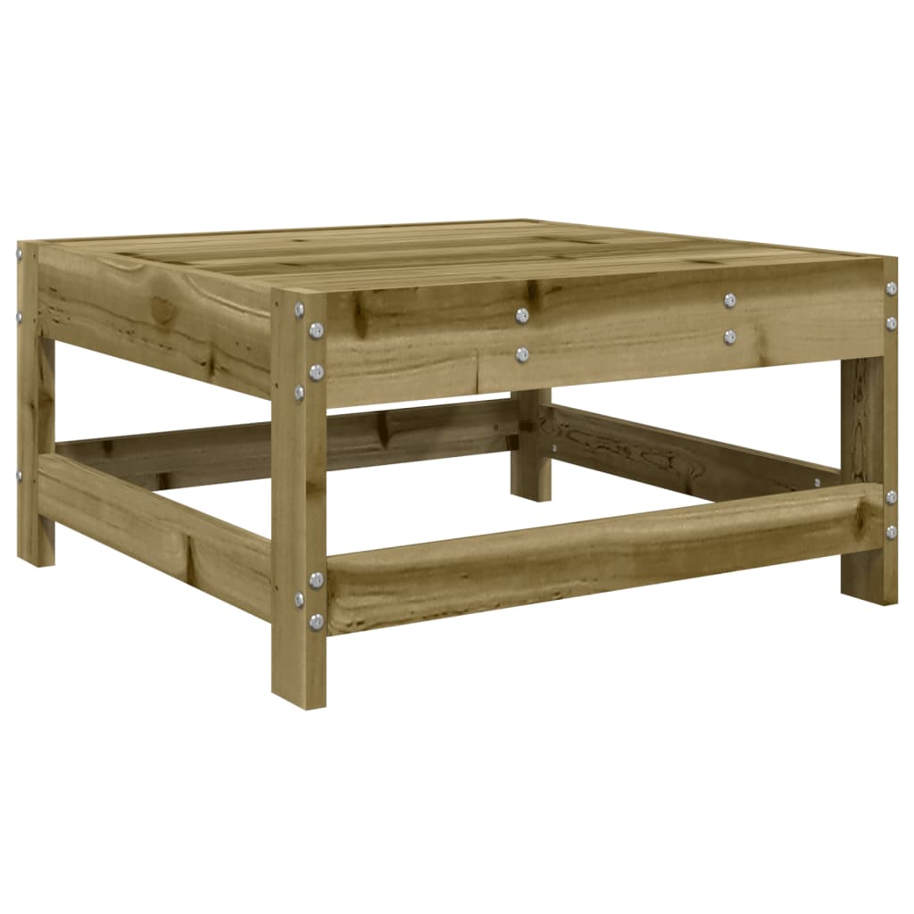 vidaXL Gartenhocker Kiefernholz Imprägniert