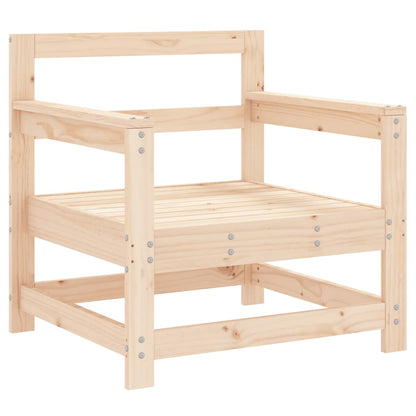 vidaXL Gartenstühle 2 Stk. Massivholz Kiefer