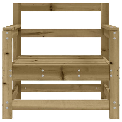 vidaXL Gartenstühle 2 Stk. Kiefernholz Imprägniert