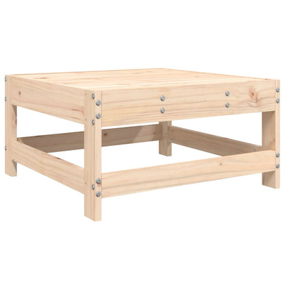 vidaXL Salon de jardin 3 pcs en bois de pin massif