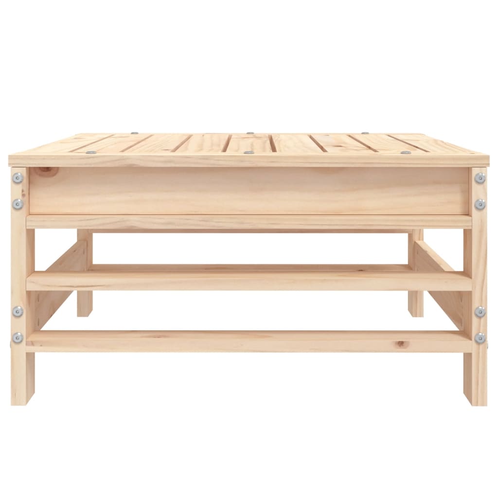 vidaXL Gartenhocker Massivholz Kiefer