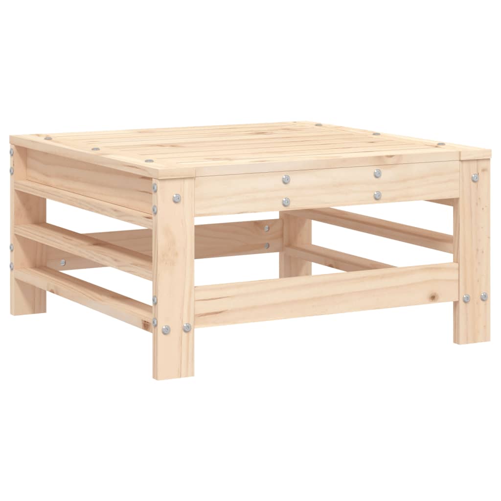 vidaXL Gartenhocker Massivholz Kiefer