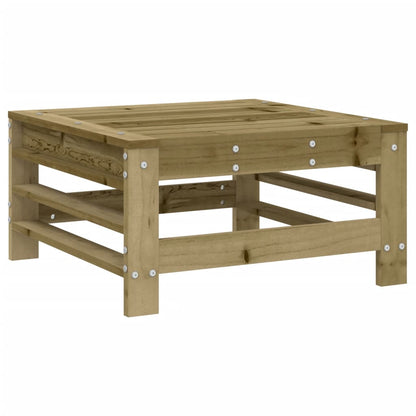 vidaXL Tabouret de jardin en pin imprégné