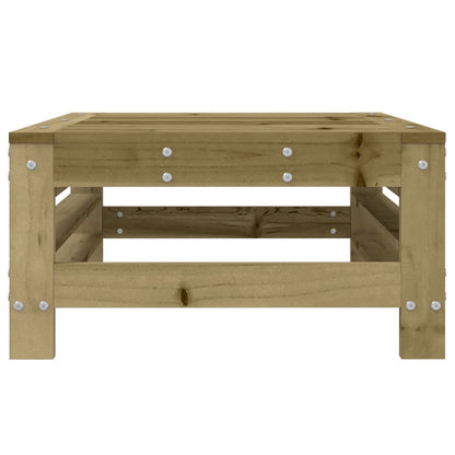 vidaXL Tabouret de jardin en pin imprégné