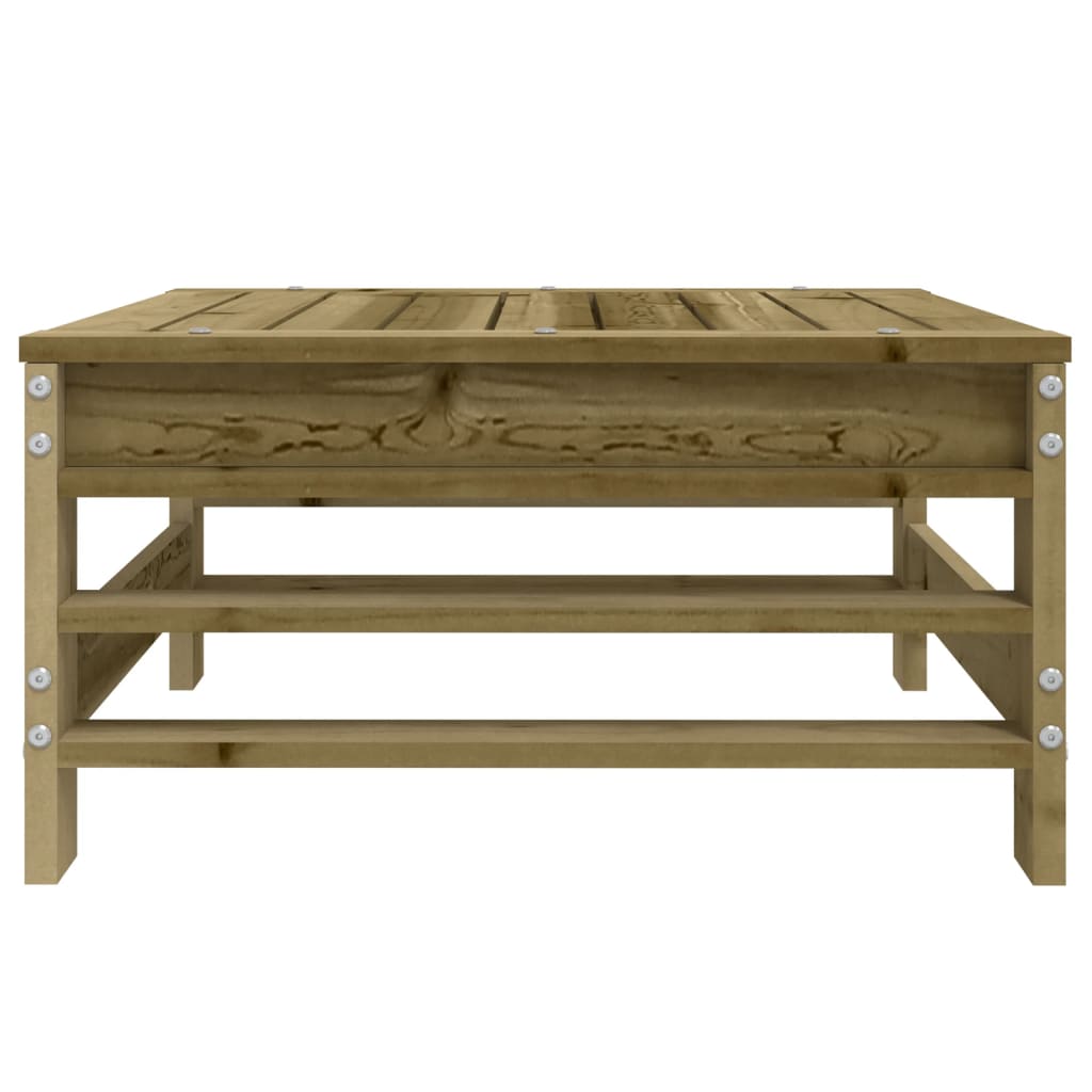 vidaXL Tabouret de jardin en pin imprégné