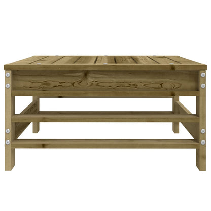 vidaXL Tabouret de jardin en pin imprégné