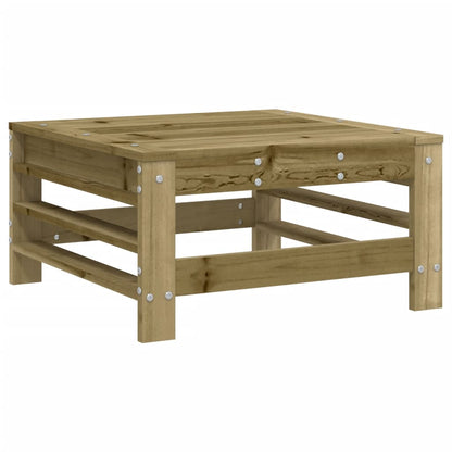 vidaXL Tabouret de jardin en pin imprégné