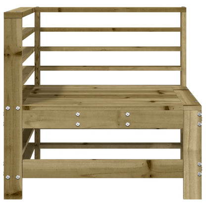 vidaXL Garten-Ecksofas 2 Stk. Kiefernholz Imprägniert