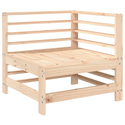 vidaXL Salon de jardin 3 pcs en bois de pin massif
