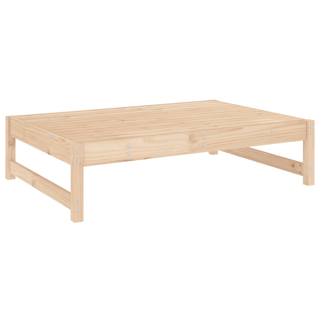 vidaXL Tabouret de jardin 120x80 cm Bois de pin massif