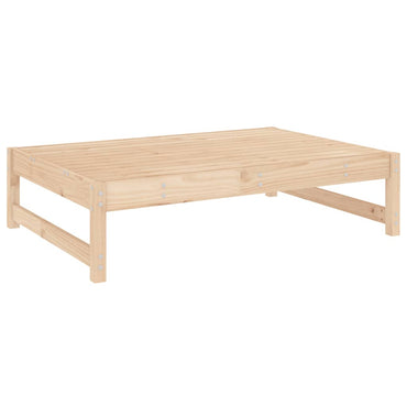 vidaXL Tabouret de jardin 120x80 cm Bois de pin massif