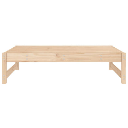 vidaXL Tabouret de jardin 120x80 cm Bois de pin massif