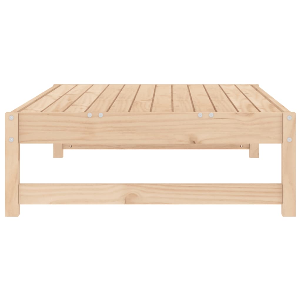 vidaXL Tabouret de jardin 120x80 cm Bois de pin massif