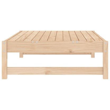 vidaXL Tabouret de jardin 120x80 cm Bois de pin massif