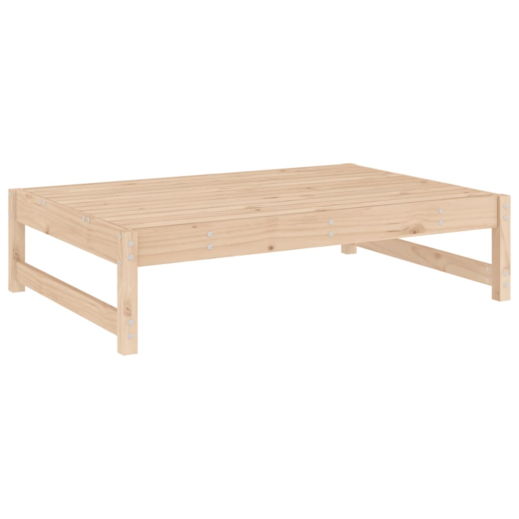 vidaXL Tabouret de jardin 120x80 cm Bois de pin massif