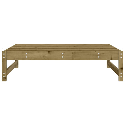 vidaXL Tabouret de jardin 120x80 cm en pin imprégné