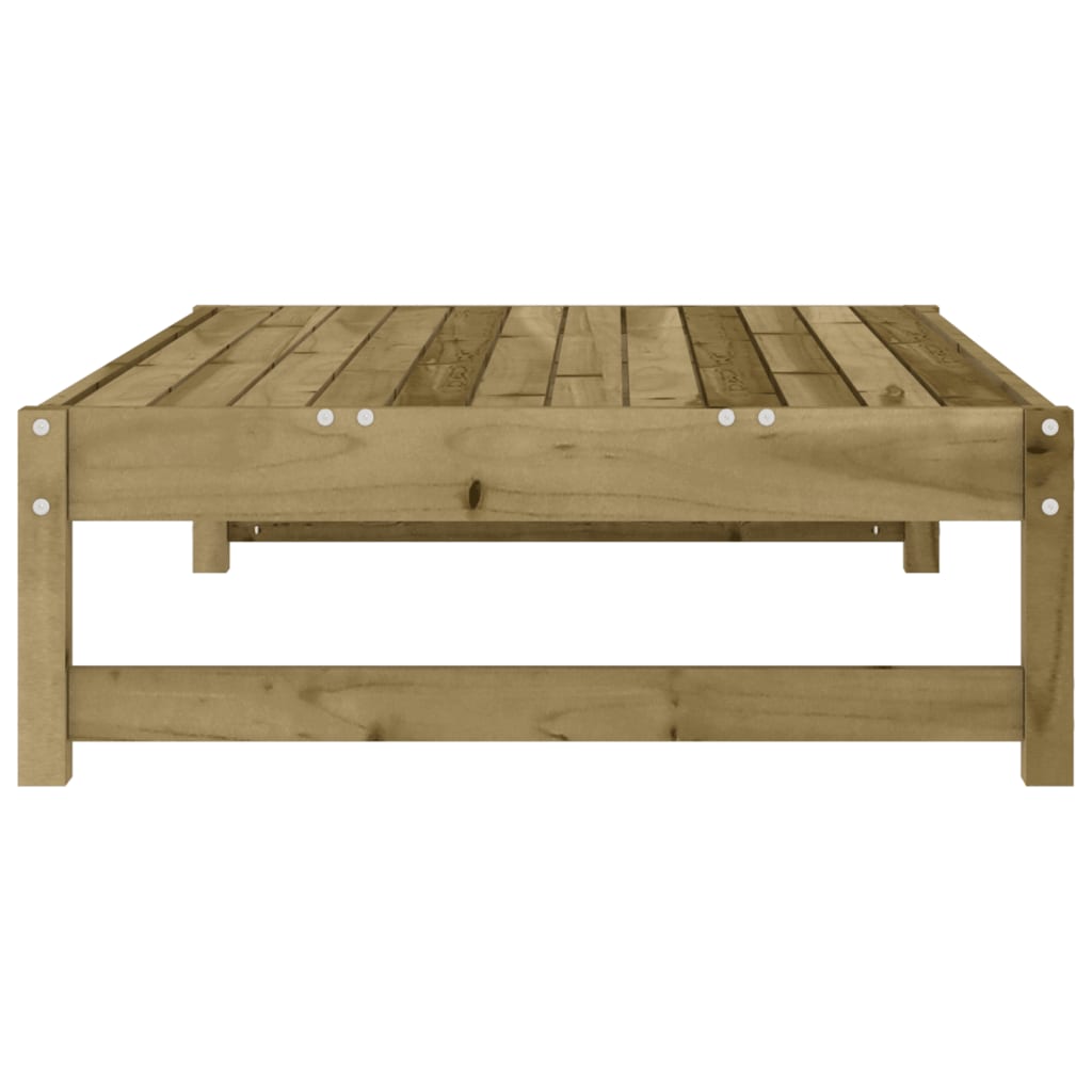 vidaXL Tabouret de jardin 120x80 cm en pin imprégné
