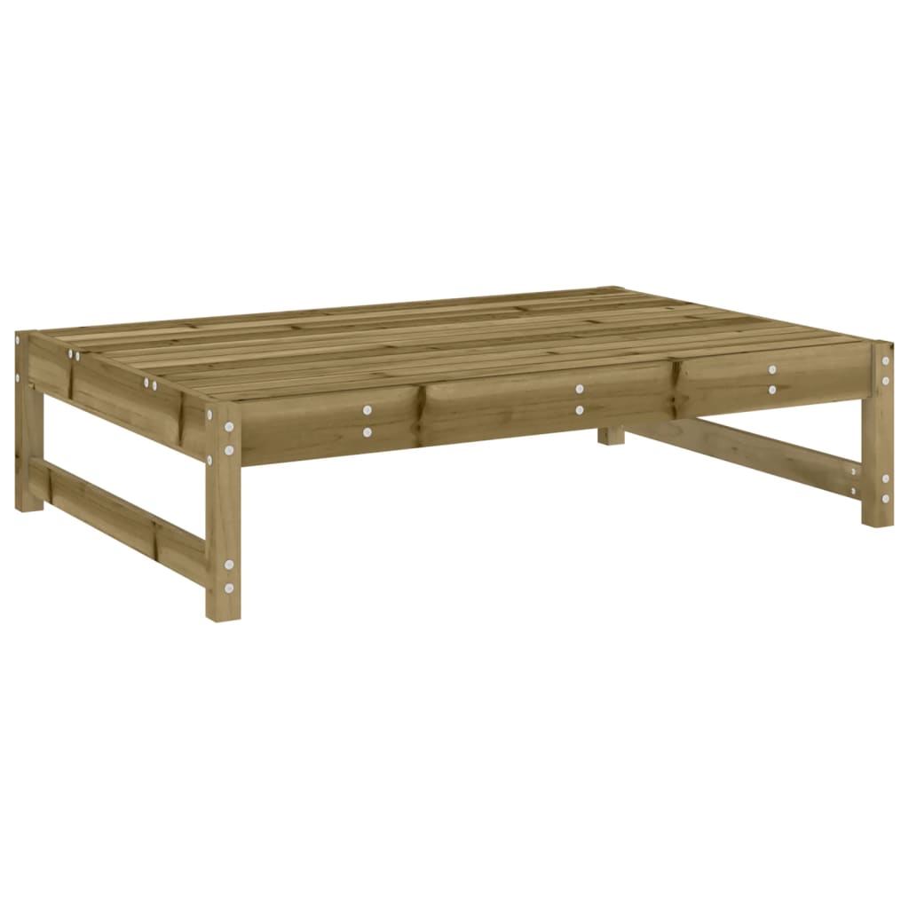 vidaXL Tabouret de jardin 120x80 cm en pin imprégné