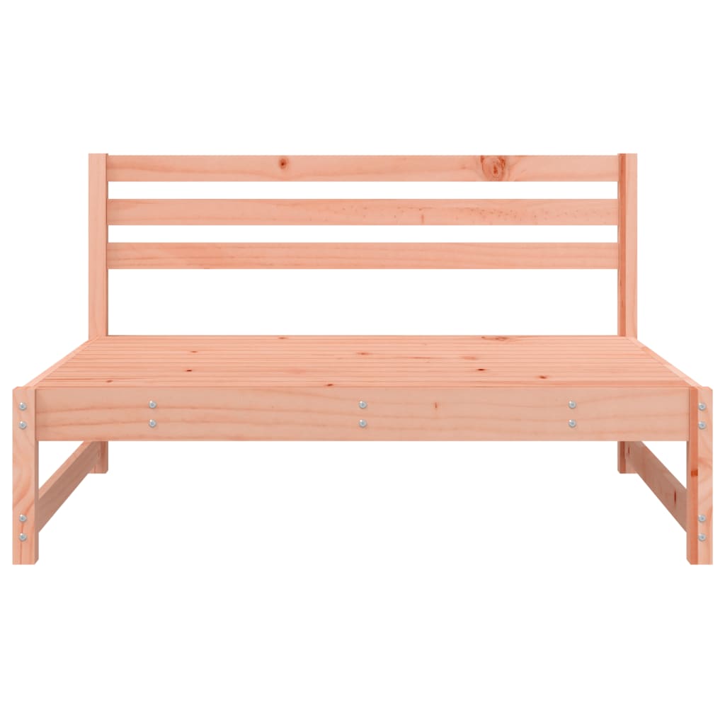 vidaXL Garten-Mittelsofas 2 Stk. 120x80 cm Massivholz Douglasie