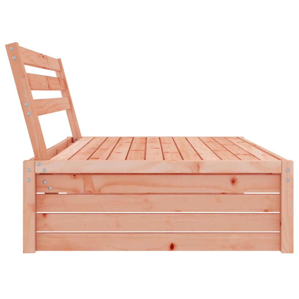 vidaXL Canapé d'angle de jardin 120x80 cm Bois de douglas massif