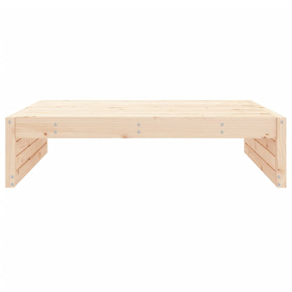 vidaXL Gartenhocker 120x80 cm Massivholz Kiefer