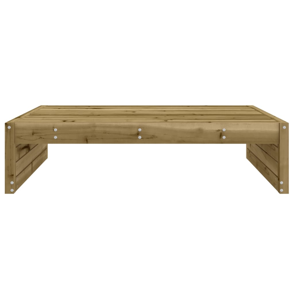 vidaXL Gartenhocker 120x80 cm Kiefernholz Imprägniert