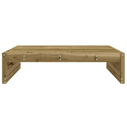 vidaXL Gartenhocker 120x80 cm Kiefernholz Imprägniert