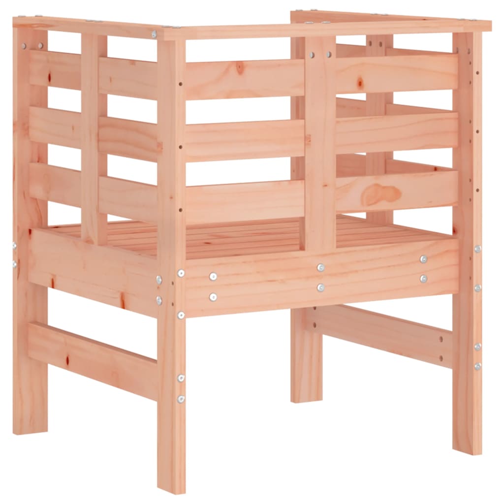 vidaXL Gartenstühle 2 Stk. 61,5x53x71 cm Massivholz Douglasie