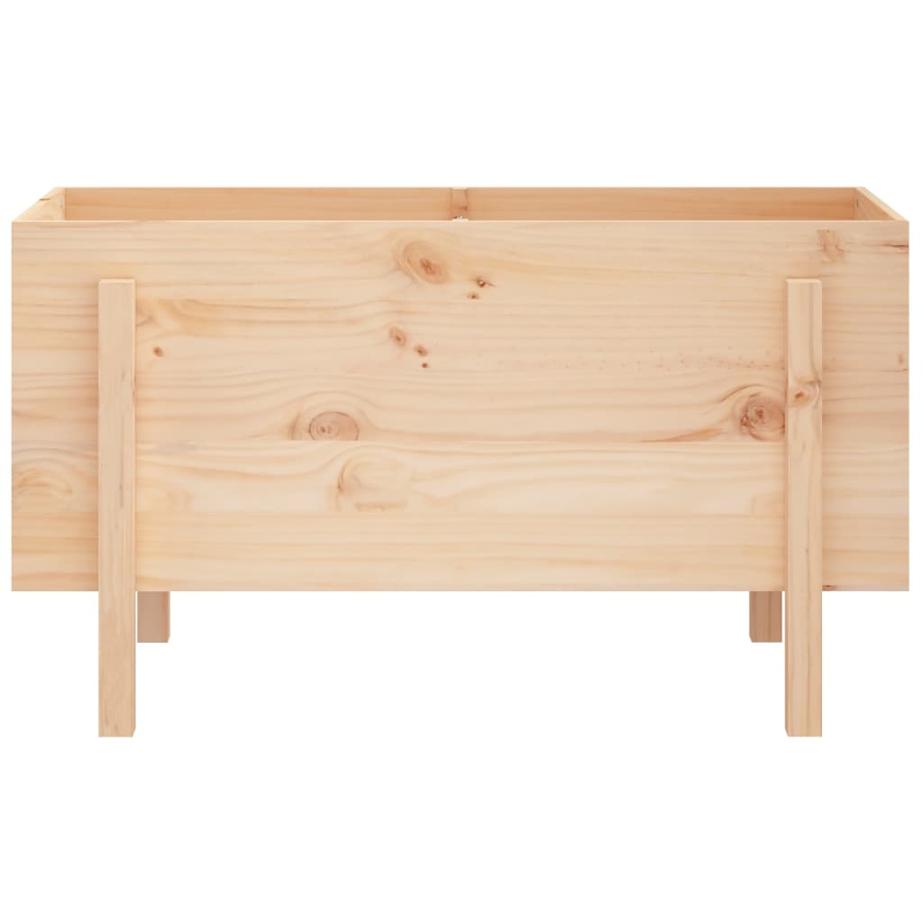 vidaXL Hochbeet 101x50x57 cm Massivholz Kiefer