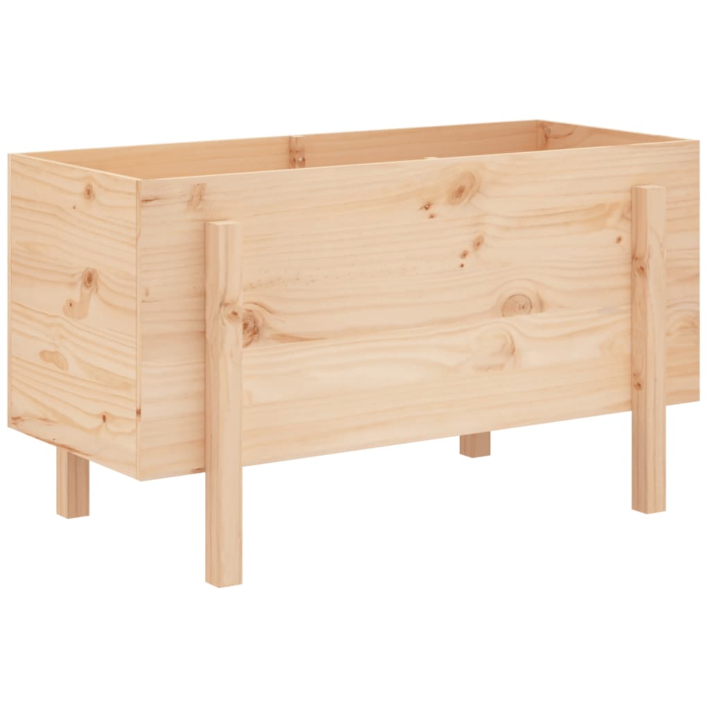 vidaXL Hochbeet 101x50x57 cm Massivholz Kiefer
