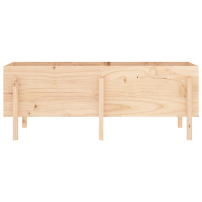 vidaXL Hochbeet 160x50x57 cm Massivholz Kiefer