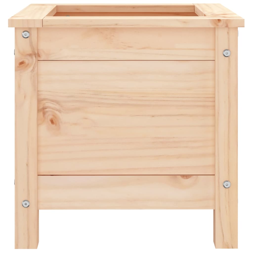 vidaXL Pflanzkübel 40x40x39 cm Massivholz Kiefer